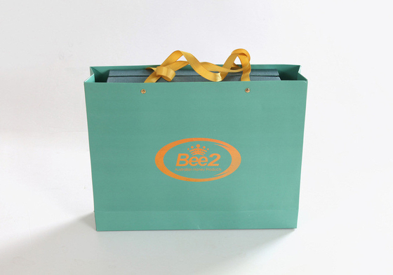 custom ODM promotional unique paper packaging bag with CMYK color