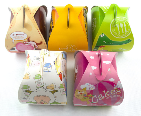 custom Luxury paper packaging box factory for cakes cookies desserts and sweets