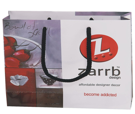 custom luxury comstic paper gift bags packaging bulk suppliers