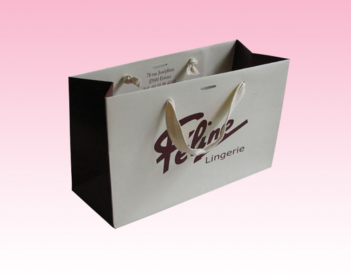 custom where to buy paper bags with full color printing maufacturer