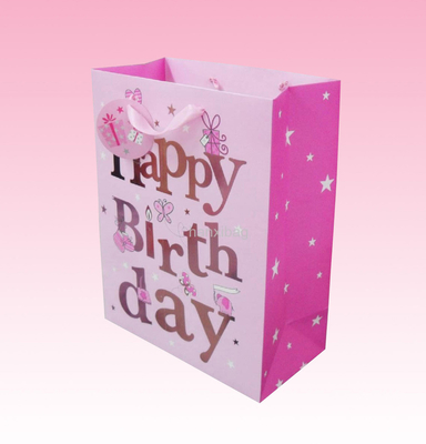 custom where to buy paper bags with full color printing maufacturer