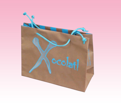 custom cheap white kraft paper bag packaging factory with artwork printing