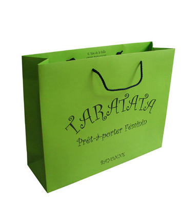 custom cheap paper gift bags in bulk with artwork printing factory