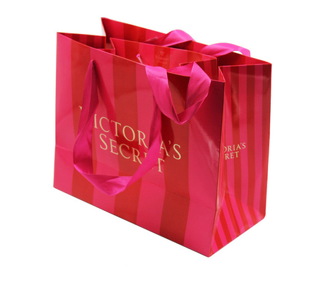 custom cheap paper gift bags in bulk with artwork printing factory