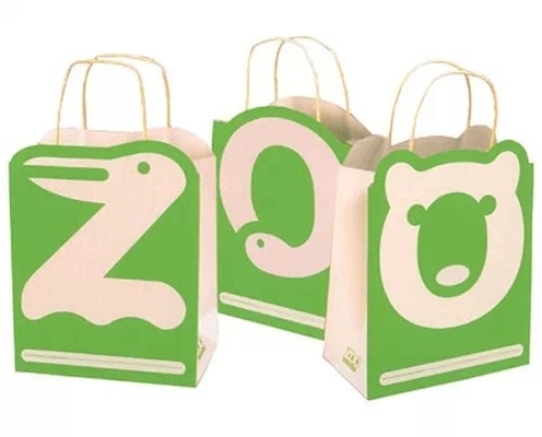 custom elegant tiny paper bags wholesale making manufacturer with logo printing