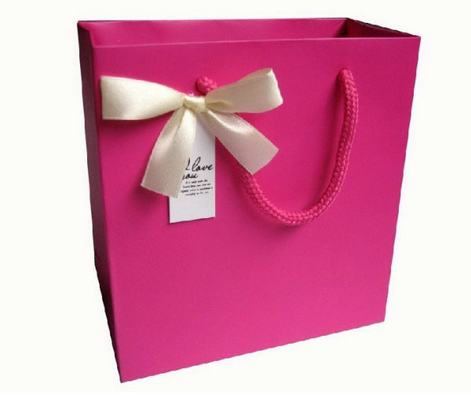 custom elegant tiny paper bags wholesale making manufacturer with logo printing