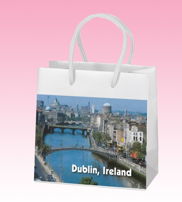 custom cheap paper shopping bags packing printing manufacturer