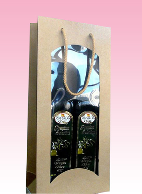 custom tiny paper bags cost in bulk with eyelet printing anufacturer for wine bottle