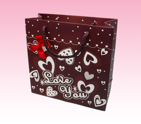 custom recyclable paper Grocery Bags packages printing factory