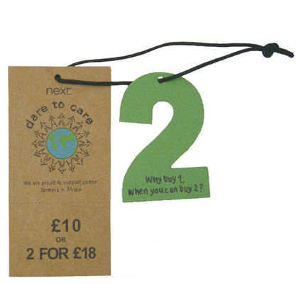 custom full color bottle neck paper hang tag wholesale in sale manufacturer