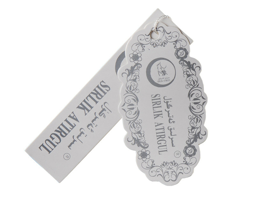custom personalized hang tags printer for clothing product hang price tag design