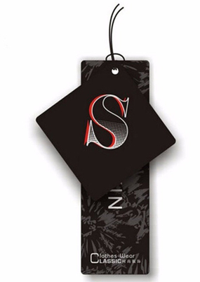 custom kraft paper hanging price tags hang tag parking gold hot stamping company