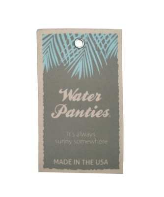 custom fabric name tags cloth hangtag clothing hang tags brand tags for sale