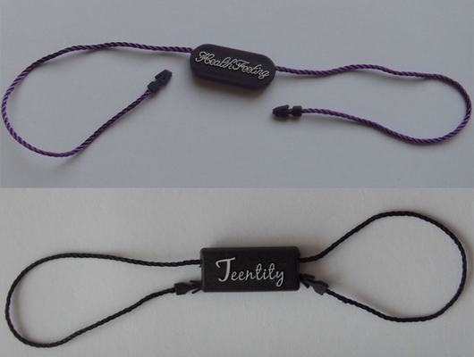 custom clothing plastic price tag with embossed logo wholesales manufacturer