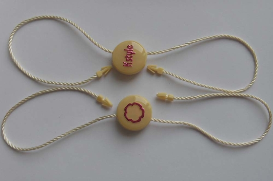 custom plastic hang tags garment seal tags plastic tag on clothes manufacturer