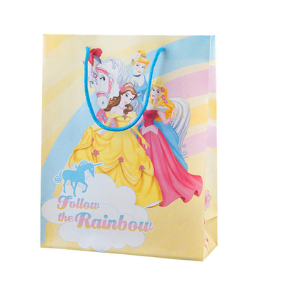 custom recycled colored plastic garment bags with artwork printing handle rope