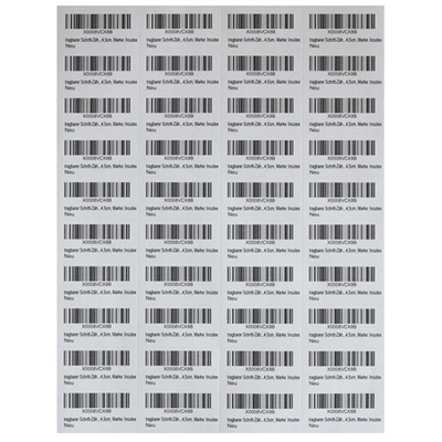 custom wholesales artpaper barcode sticker label printing for sale manufacturer