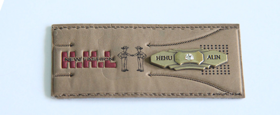 custom jeans leather patch leather hang tags leather bag tag sizes manufacturer