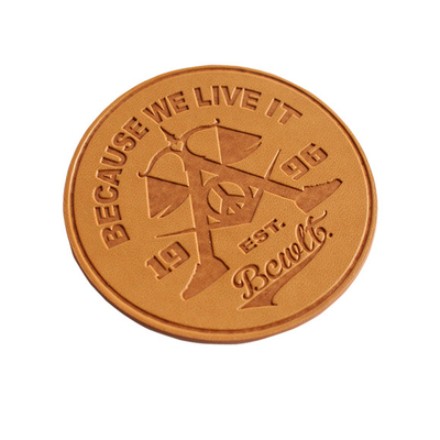 custom jeans leather patch leather hang tags leather bag tag sizes manufacturer