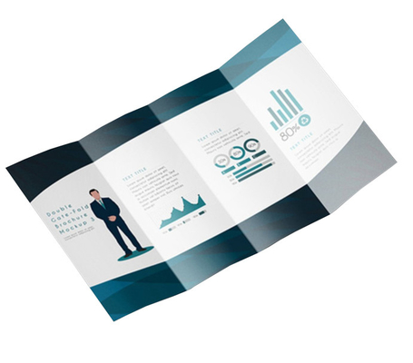 custom color 157gsm artpaper double sides business post leaflet flyer printing