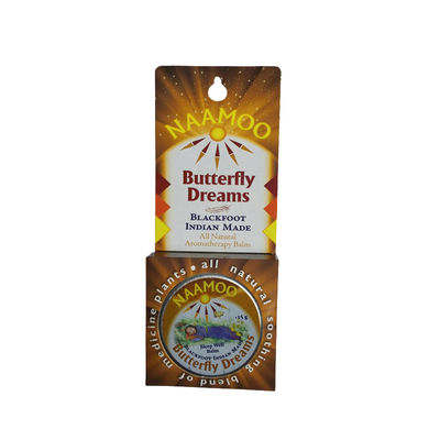 Custom Printed Cream Packaging Box With Hanging Hole And Clear Window | Color Paper Display Boxes Wholesale