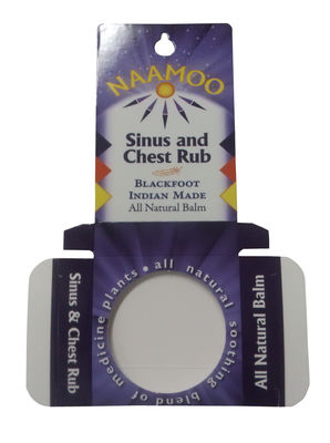 Custom Printed Cream Packaging Box With Hanging Hole And Clear Window | Color Paper Display Boxes Wholesale