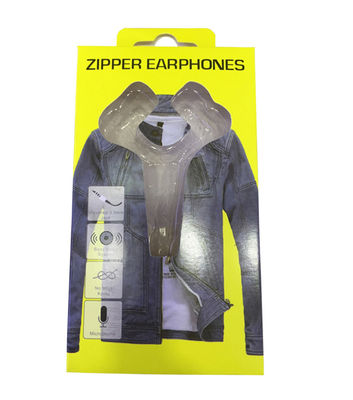 Custom Printed Paper Pillow Box with Clear Window – Retail Packaging for Earphones & Small Electronics