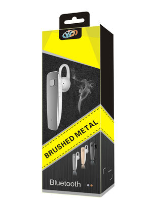 Custom Printed Paper Pillow Box with Clear Window – Retail Packaging for Earphones & Small Electronics