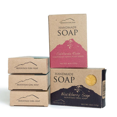 Custom Kraft Paper Soap Boxes with Clear Window – Eco-Friendly Packaging for Handmade & Organic Soaps