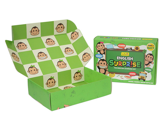 Custom Strong Corrugated Paperboard Packaging Mailer Boxes for Shipping Factory