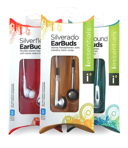 Custom Printed Paper Pillow Box with Clear Window – Retail Packaging for Earphones & Small Electronics